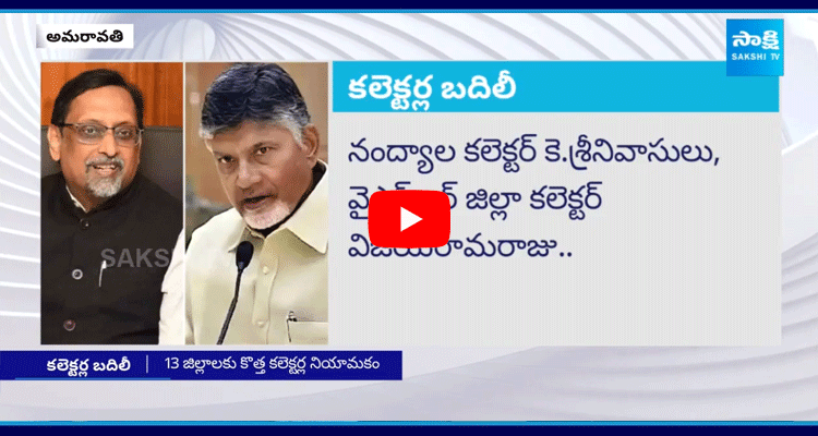 Collectors Transferred In Andhra Pradesh