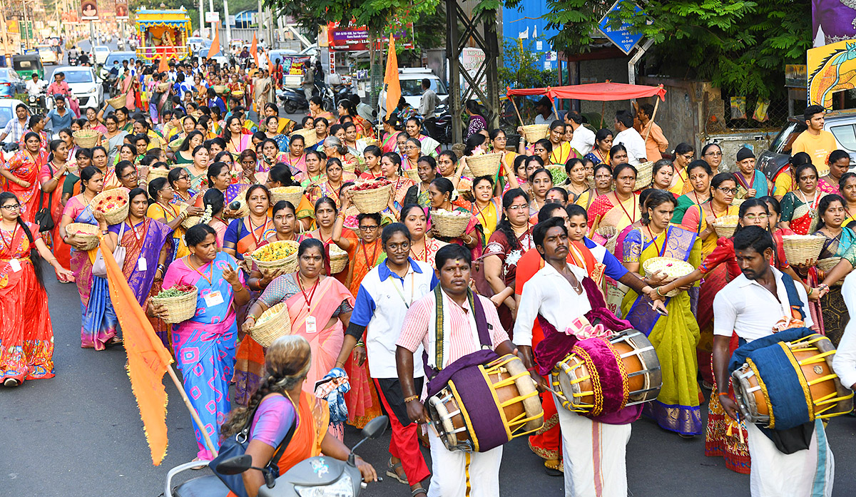 Vijayawada: Glorious Srilalitha Recitation Photos