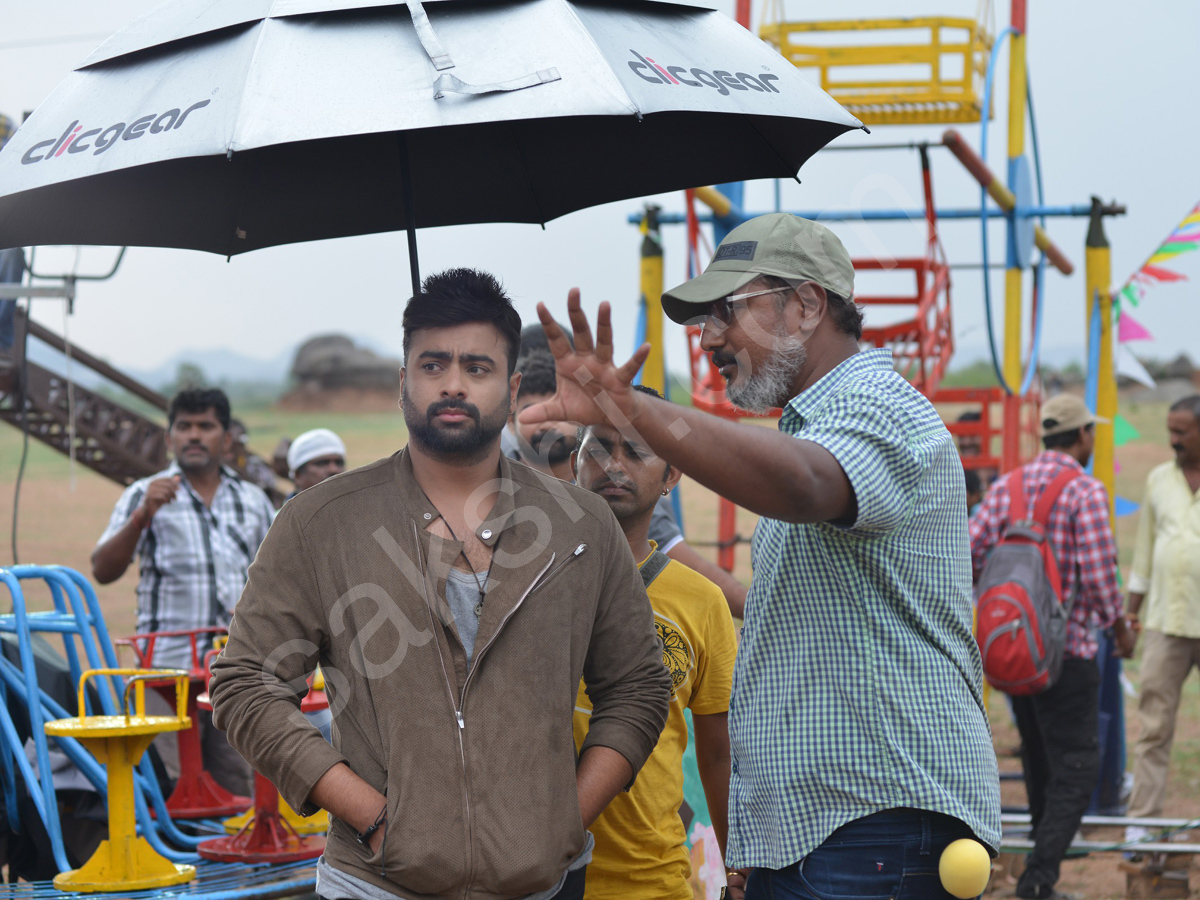 Nara Rohith Balakrishnudu movie working stills - Sakshi