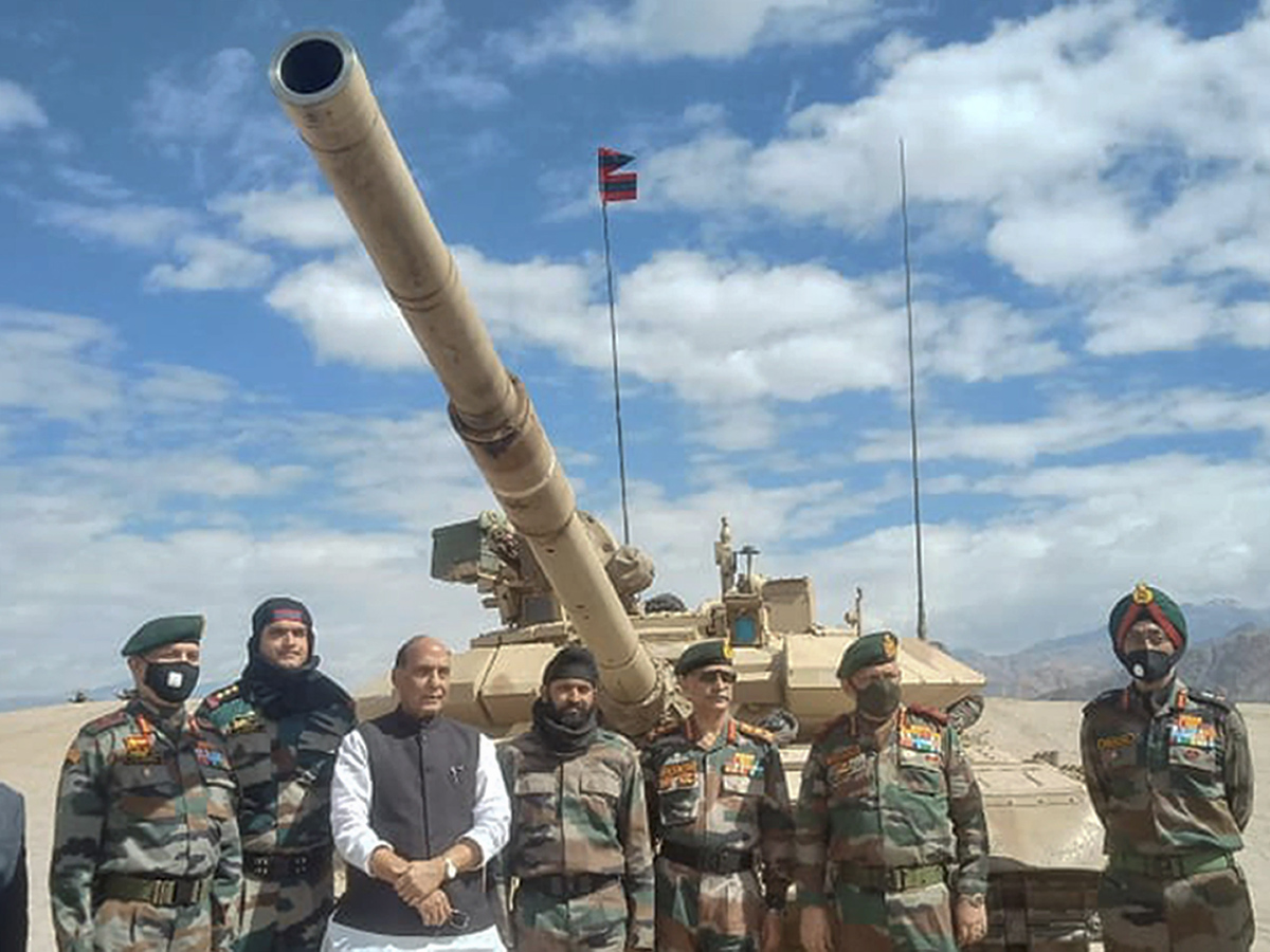 Defence Minister Rajnath Singh Visits Ladakh Photo Gallery - Sakshi