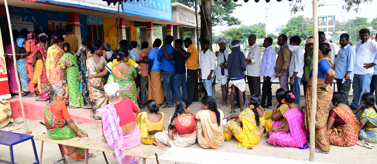 Munugode By Election Polling Photos - Sakshi