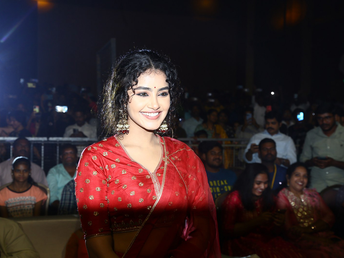 Actress Anupama Red Dress Images At Pages Pre Release - Sakshi