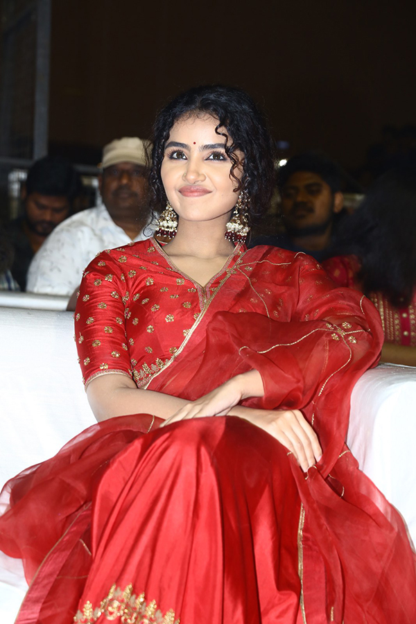 Actress Anupama Red Dress Images At Pages Pre Release - Sakshi