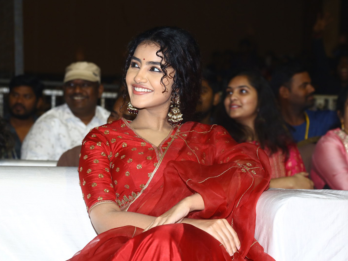 Actress Anupama Red Dress Images At Pages Pre Release - Sakshi