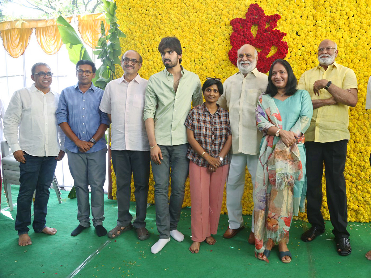 Mass Maharaja Ravi Teja Brother Son Movie Opening Photos - Sakshi