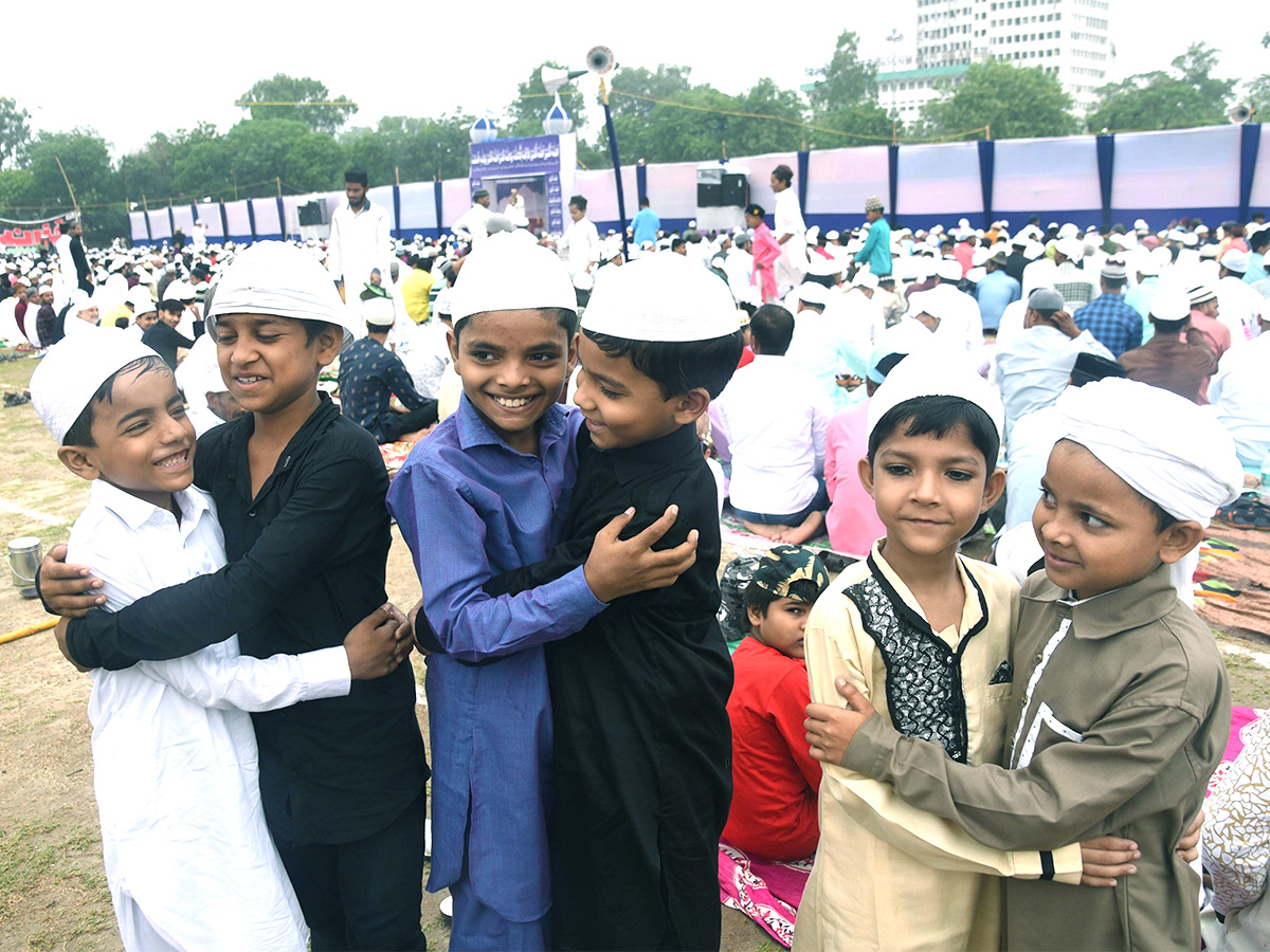 Eid al Adha Mubarak 2023 Bakrid Prayers Nationwide Photos - Sakshi