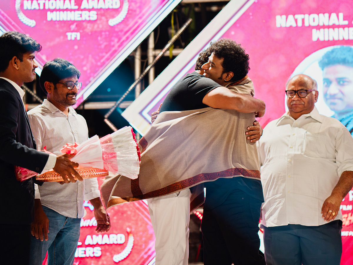 Mythri Movie Makers Celebrates National Award Winners of TFI Event PHotos - Sakshi