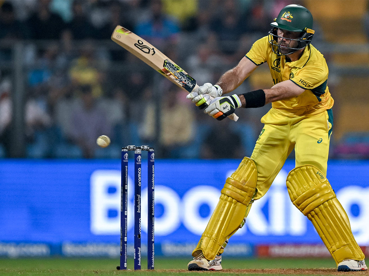 Glenn Maxwell Celebrates his double century Cricket World Cup 2023 - Sakshi