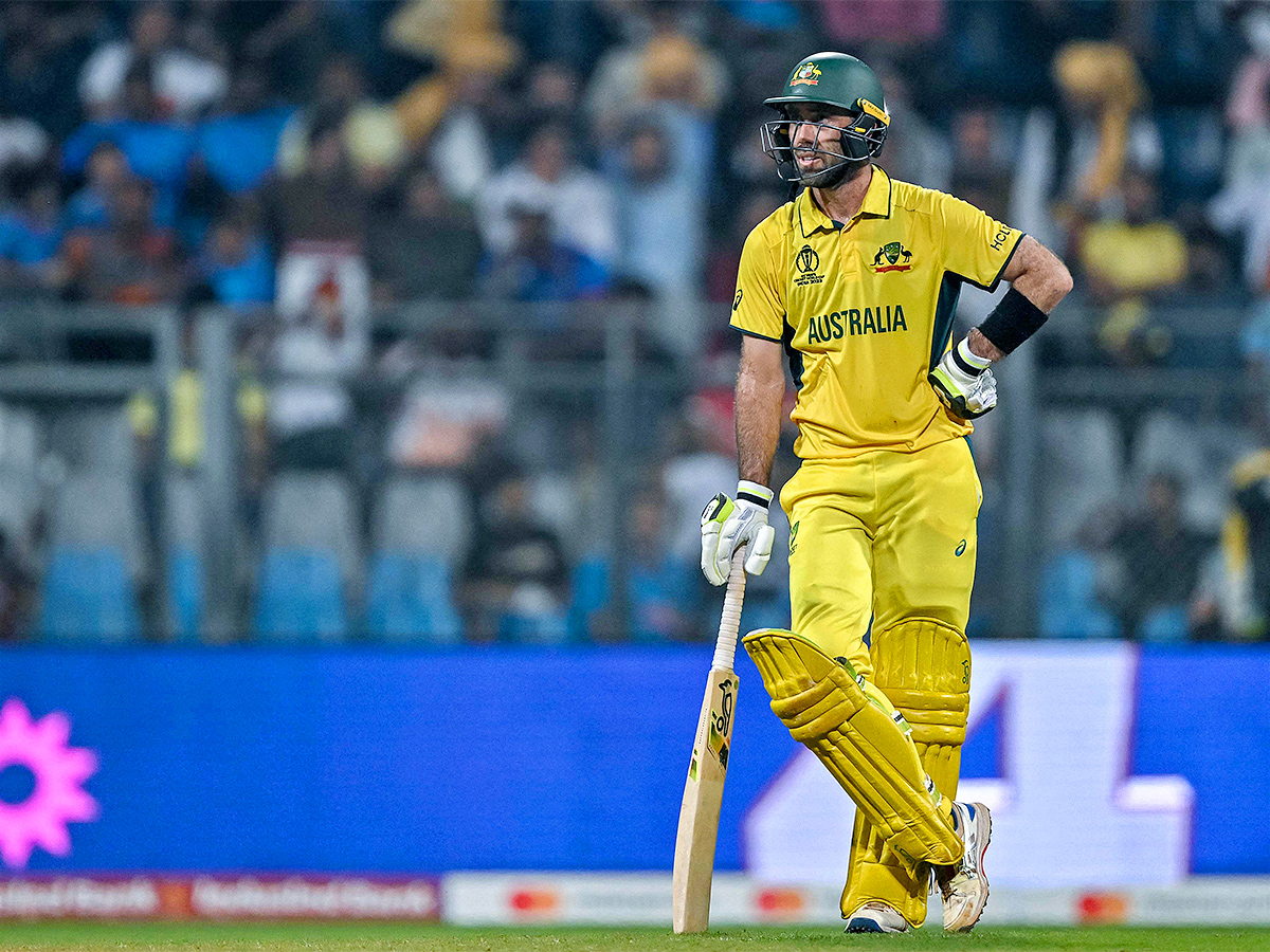 Glenn Maxwell Celebrates his double century Cricket World Cup 2023 - Sakshi