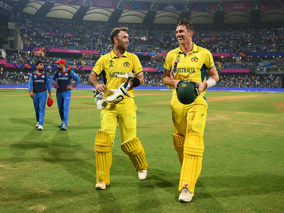 Glenn Maxwell Celebrates his double century Cricket World Cup 2023 - Sakshi