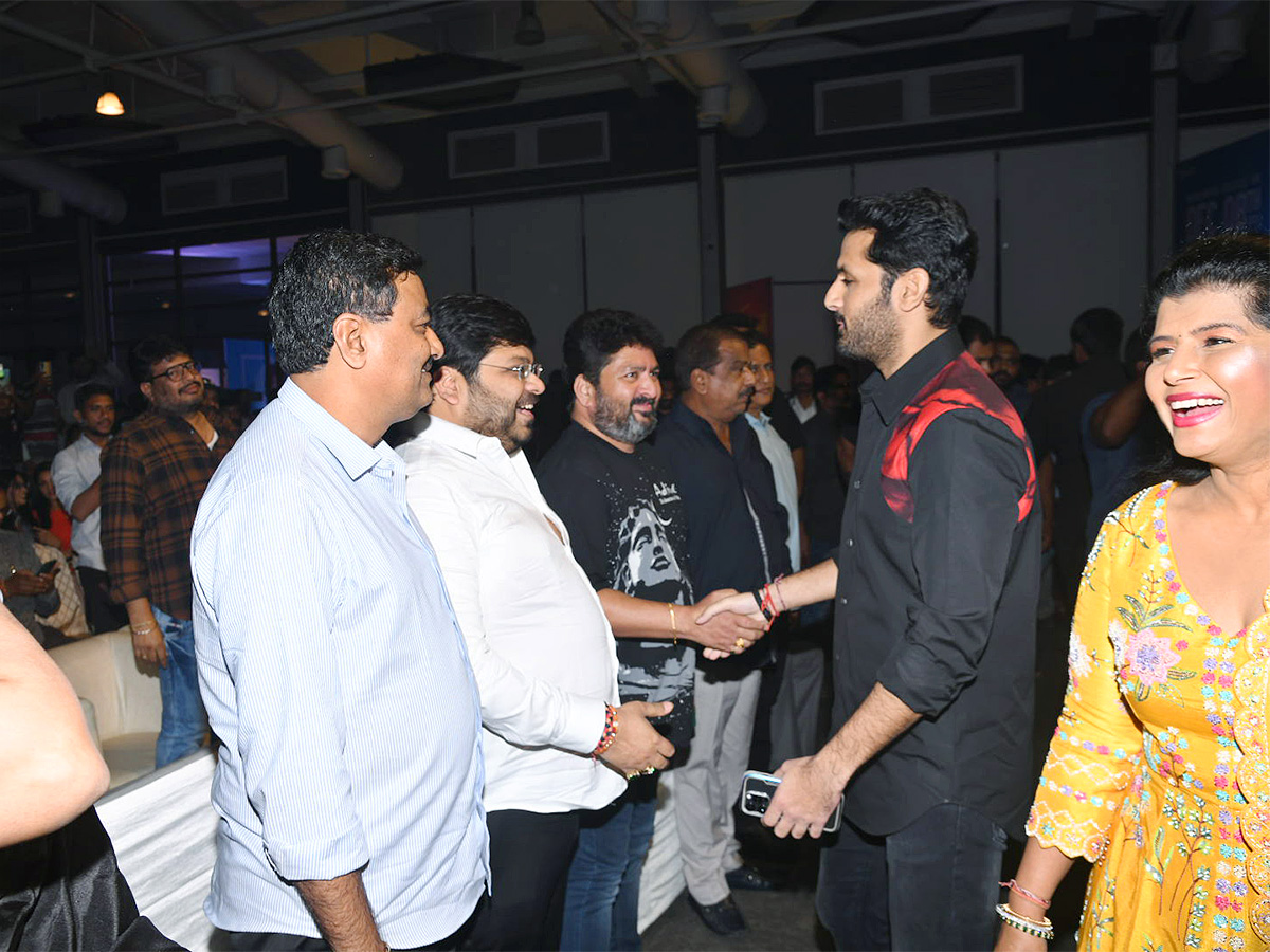 Nithiin Extra Ordinary Man Pre Release Event - Sakshi