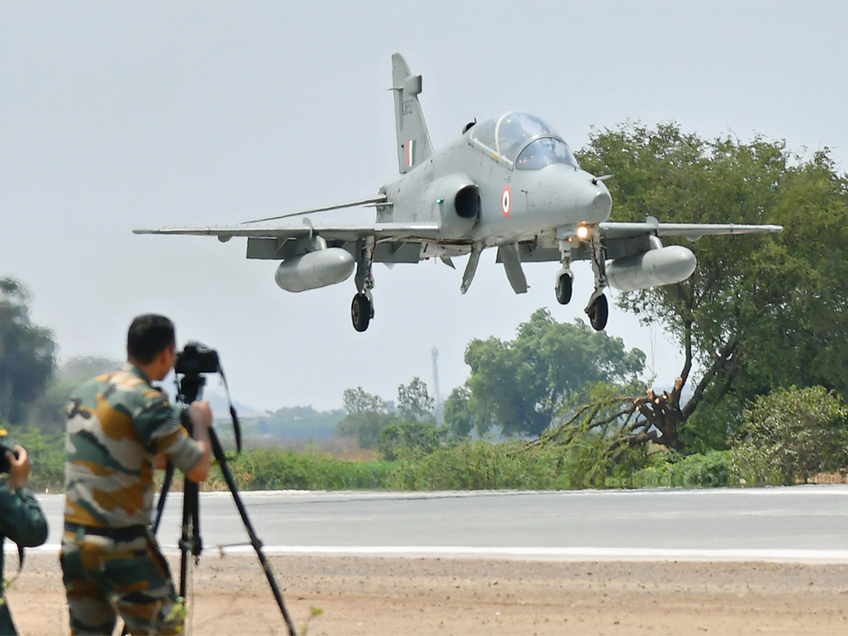 Traffic Curbs Today for Trial Landing of IAF jet on NH-16 in Bapatla District - Sakshi