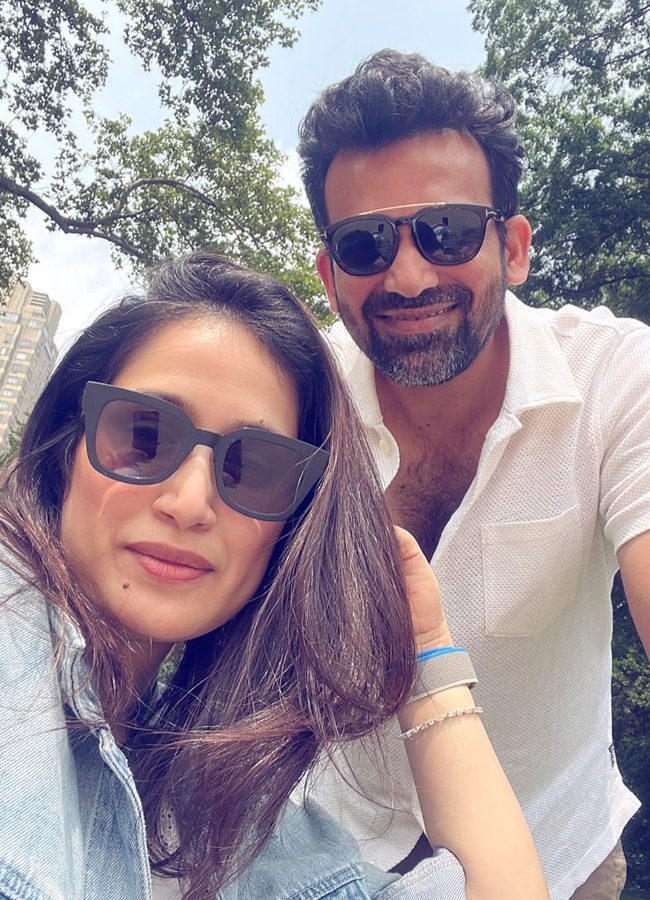 Zaheer Khan Wife Sagarika Ghatge Celebrating Gudi Padwa - Sakshi