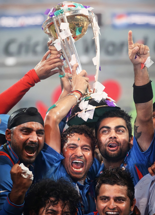 Historic Moment Of India Winning 2011 Word Cup On The Same Day Gallery - Sakshi