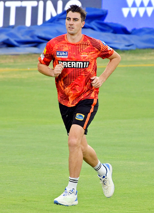 SRH and RR Players Practice Session At Uppal Stadium Special Photos