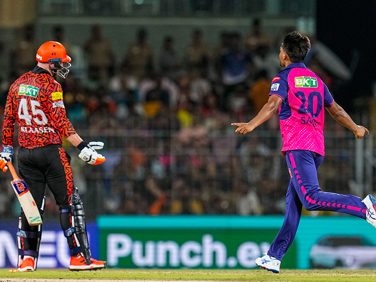 IPL Qualifier 2 cricket match between Rajasthan Royals and Sunrisers Hyderabad