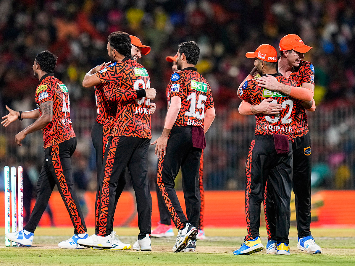 IPL Qualifier 2 cricket match between Rajasthan Royals and Sunrisers Hyderabad