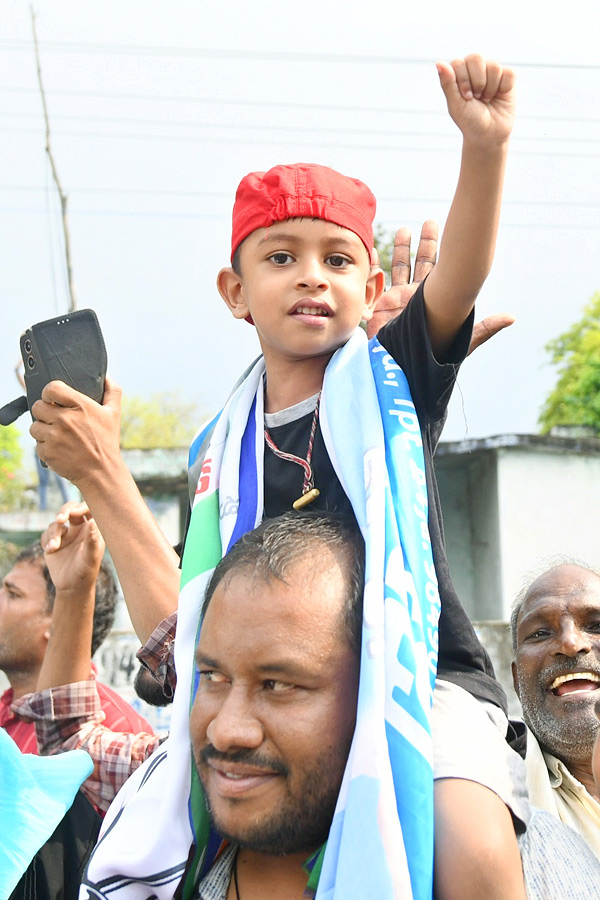 AP CM YS Jagan Public Meeting at Palamaneru Chittoor District Photos