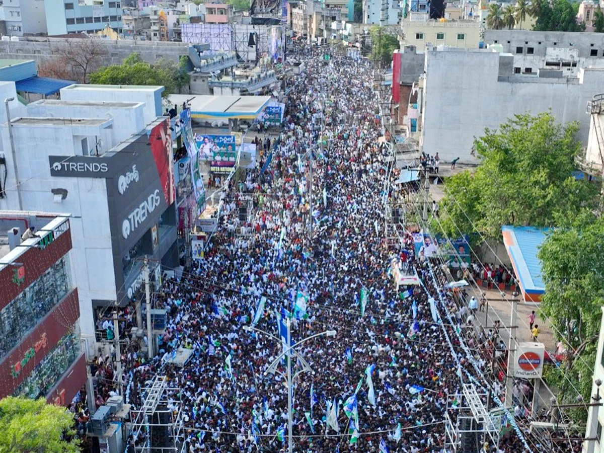 AP CM YS Jagan Public Meeting at Rajampeta Photos