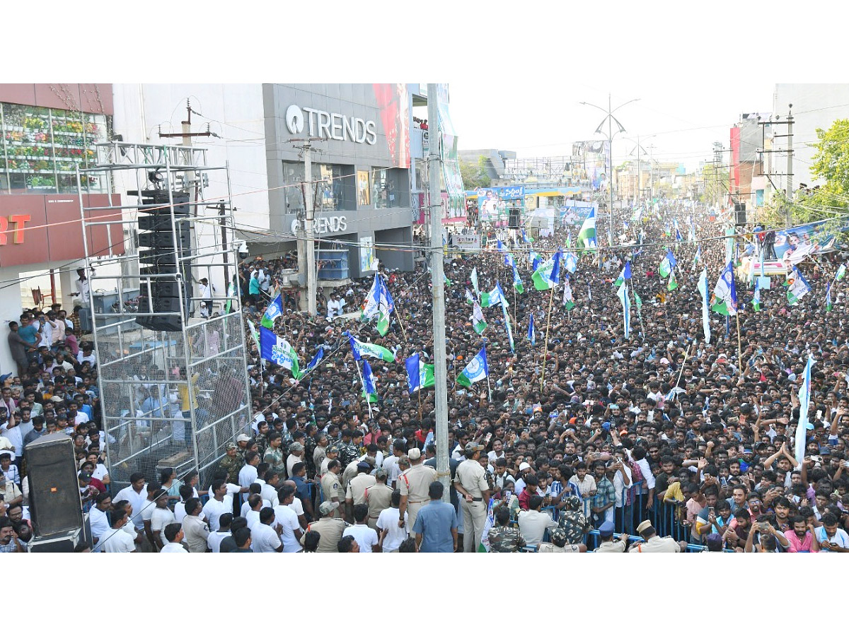 AP CM YS Jagan Public Meeting at Rajampeta Photos