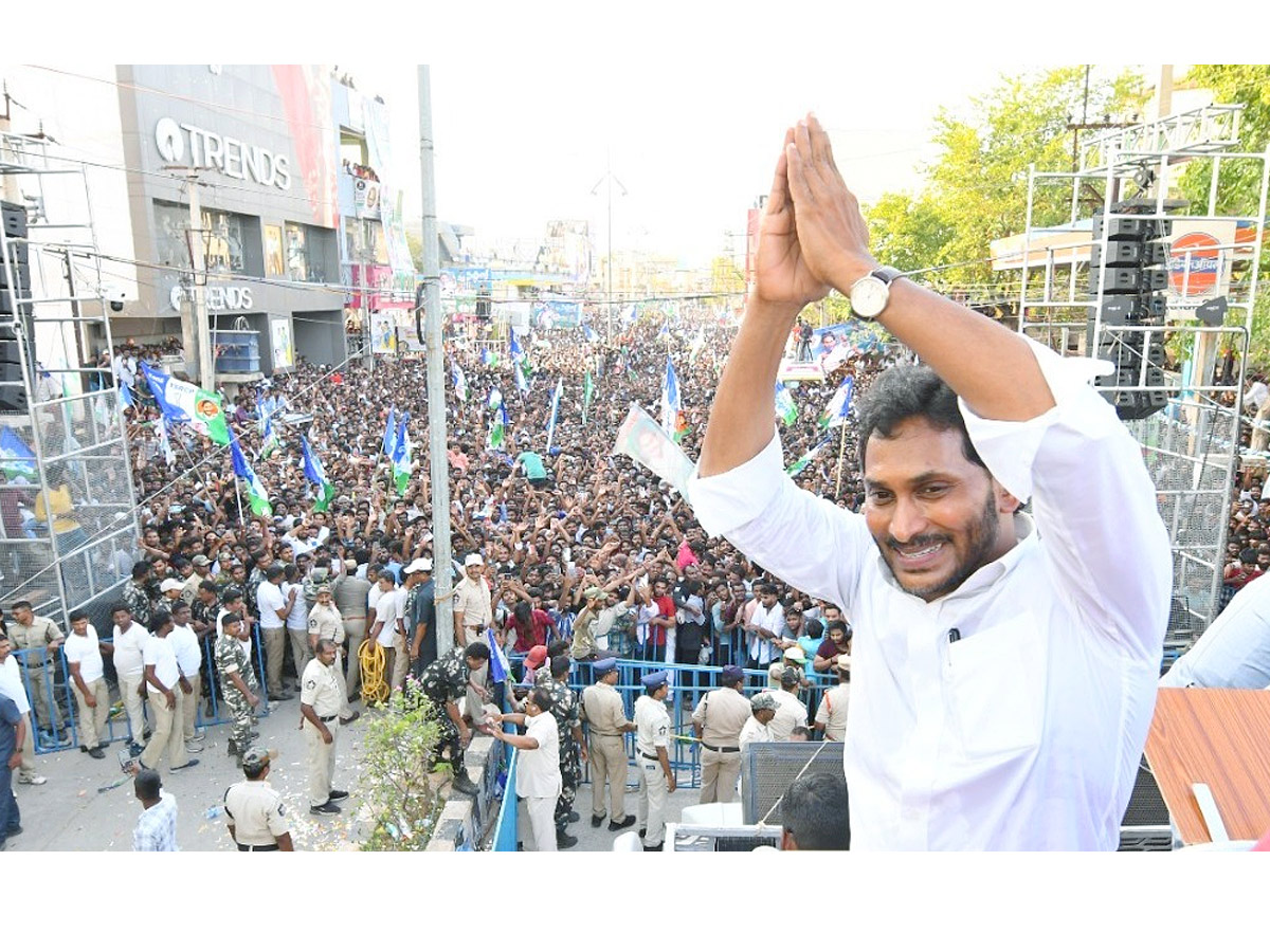 AP CM YS Jagan Public Meeting at Rajampeta Photos