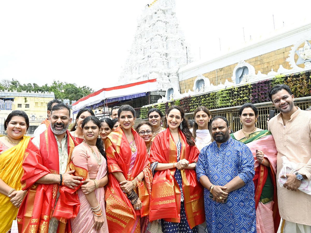 Tollywood celebreties visit Tirumala Tirupati Temple Photos