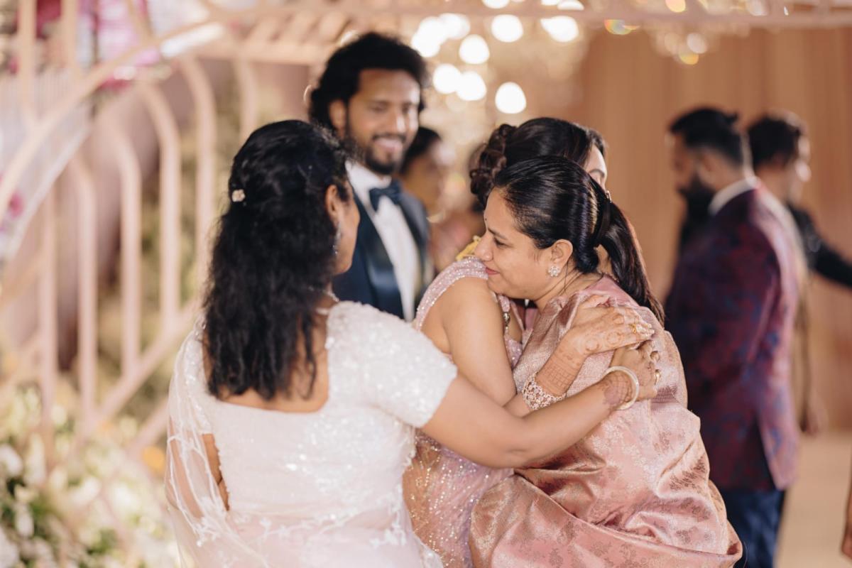 Aishwarya Arjun and Umapathy Reception Photos