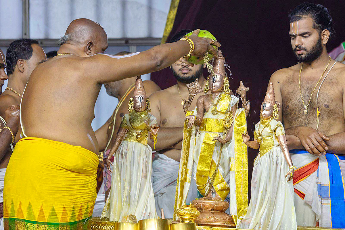 Annual Jyestabhishekam At Tirumala Photos