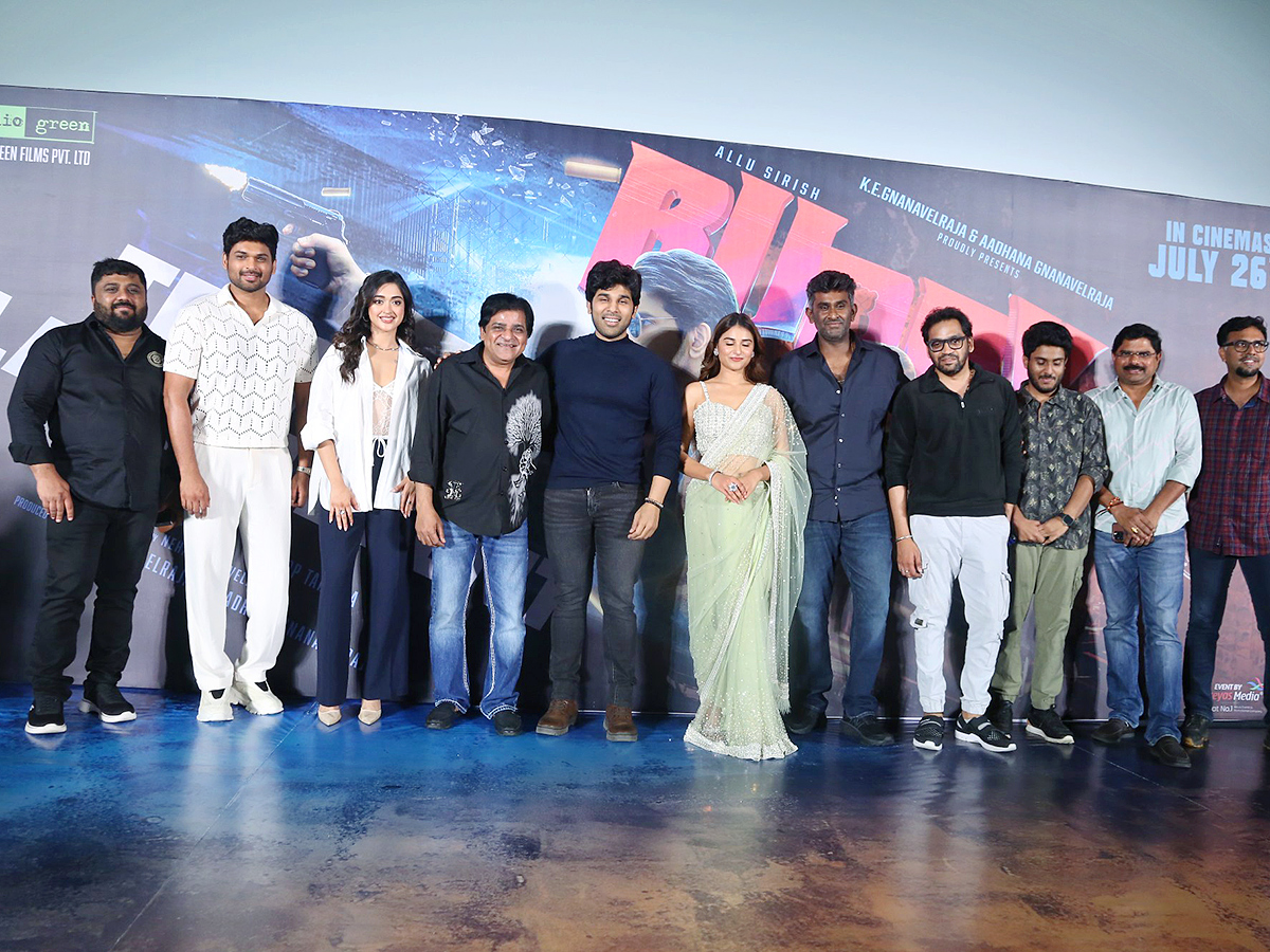 Allu Sirish Buddy Trailer launch Event Photos