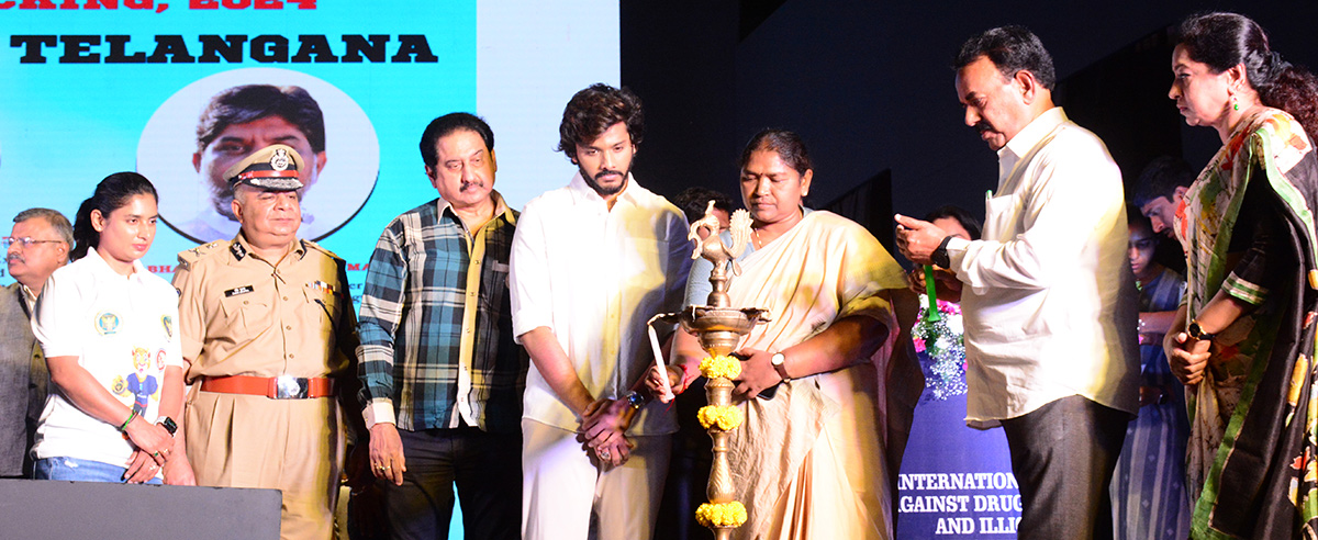 Anti Drug Day Awareness Program At Shilpakala Vedika: Photos