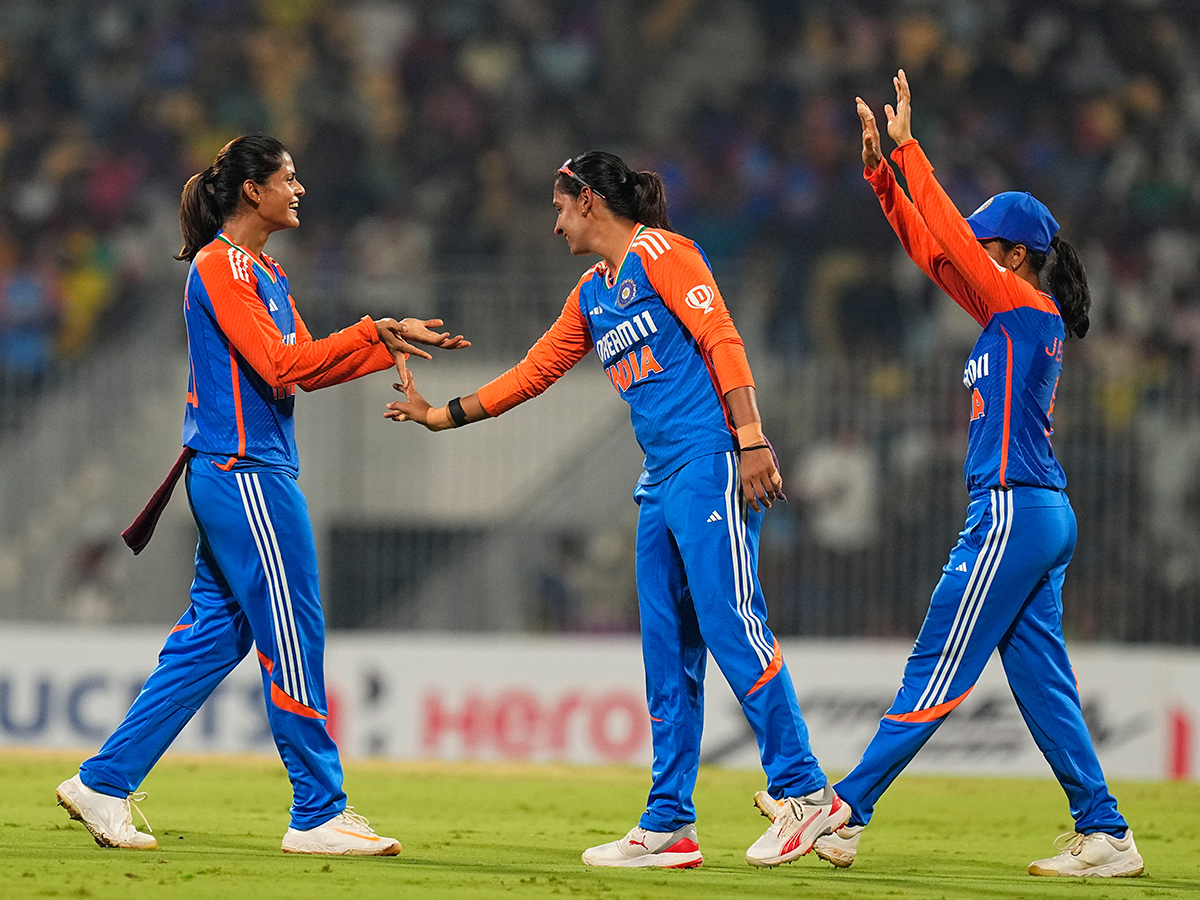 India Women vs South Africa Women 3rd T20 Match Photos