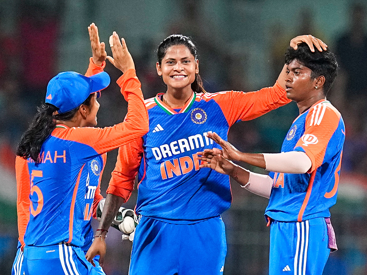 India Women vs South Africa Women 3rd T20 Match Photos