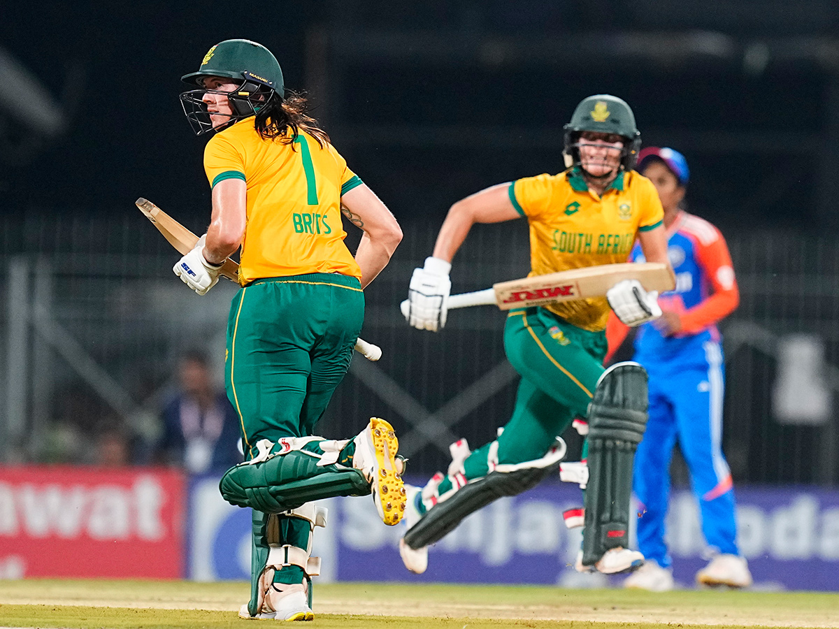 India Women vs South Africa Women 3rd T20 Match Photos