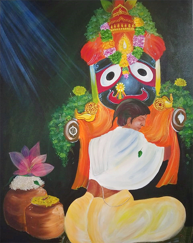 Display of Sri Jagannath's Art Photos