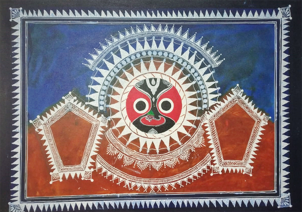Display of Sri Jagannath's Art Photos