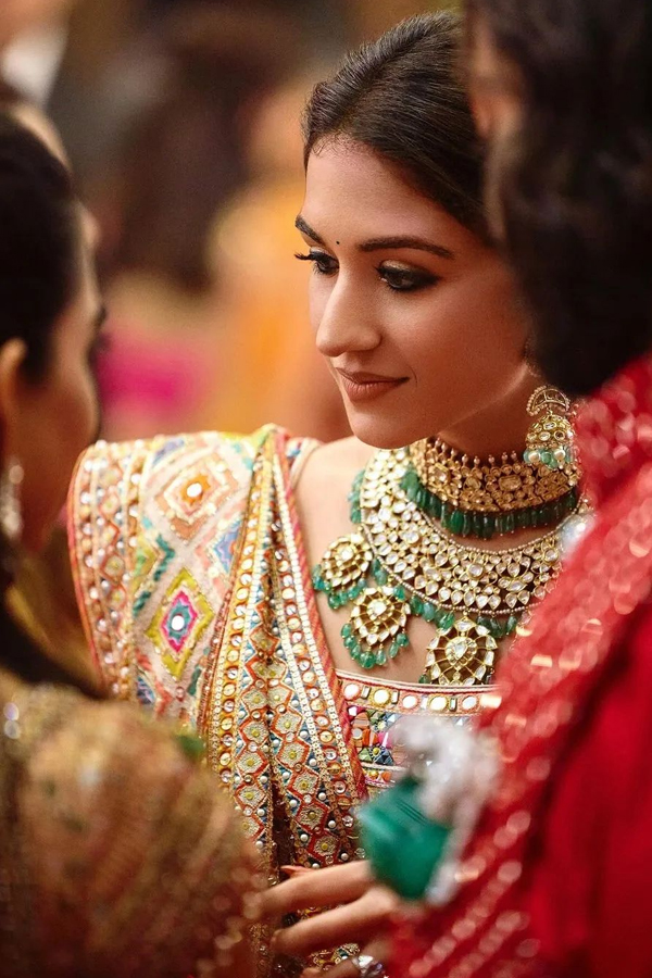 Bride To Be Radhika Merchant's Ultimate Bridal Fashion Photos Viral