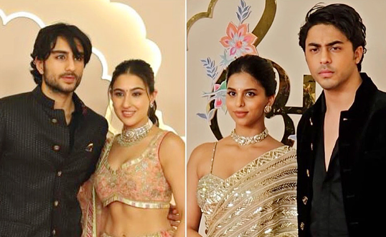 Celebreties Attend Anant Ambani and Radhika Merchant Wedding Photos