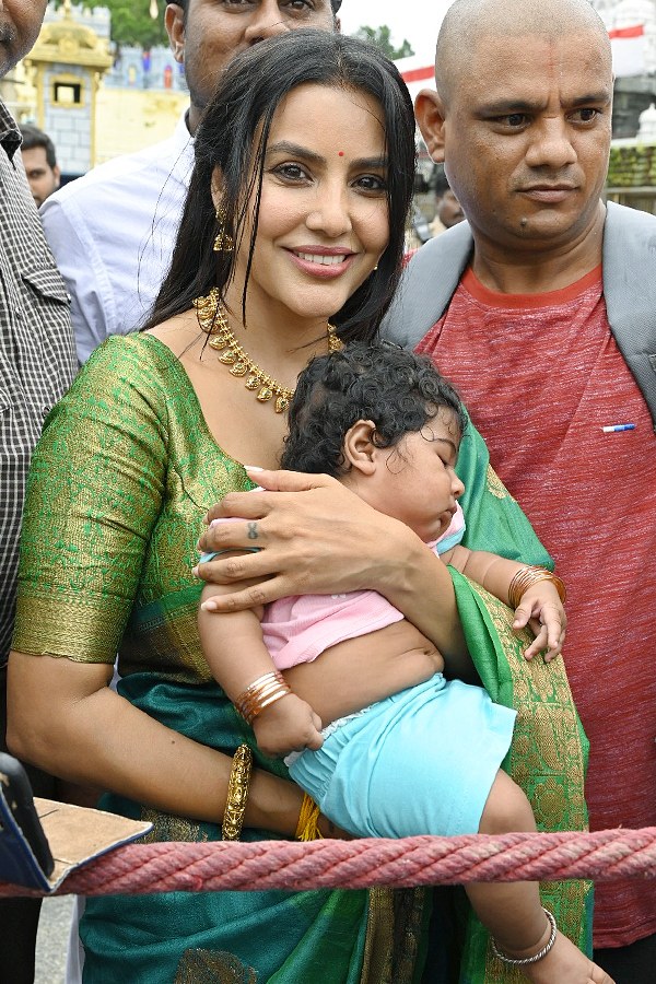 Actress Priya Anand Visits Visits Tirumala Tirupati Devasthanam Photos