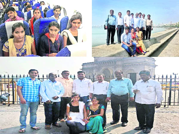 Industrialist Offered Tour for Merit Students - Sakshi