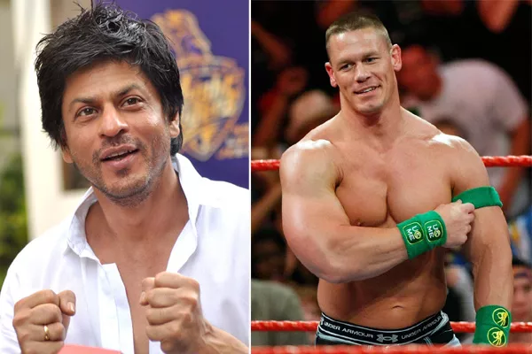 John Cena SRK Funny Twitter Conversation - Sakshi
