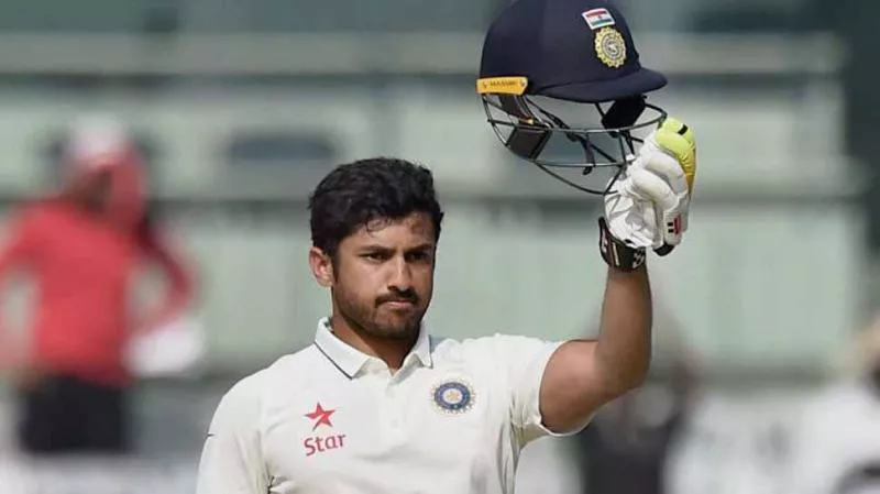 Karun Nair slams 48 ball century against Tamil Nadu - Sakshi