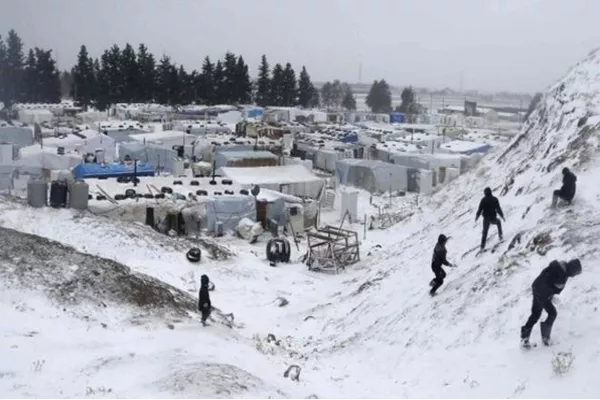 15 Syrian Refugees Found Frozen to Death - Sakshi