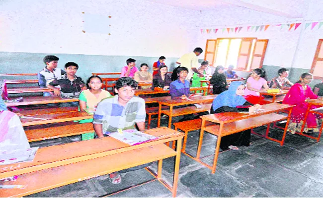 CC Cameras In Tenth class Exam Halls - Sakshi