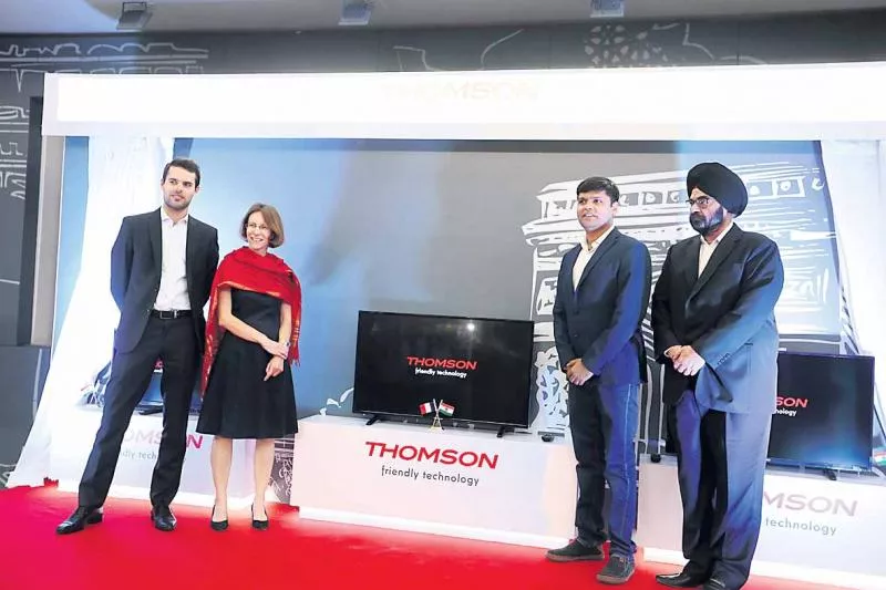 Thomson Smart TVs into the market - Sakshi