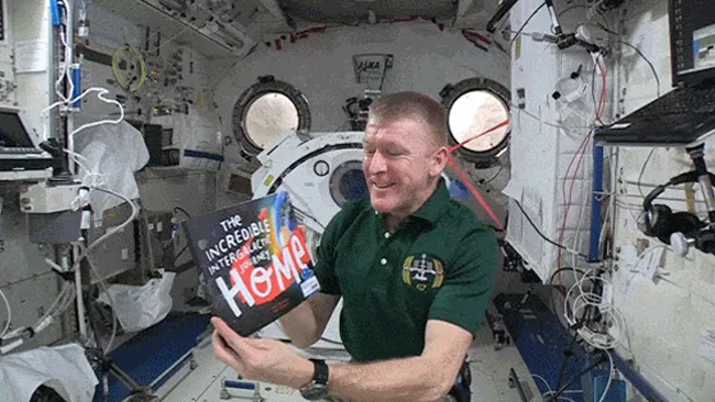 Astronauts Reading Childrens Books In Space - Sakshi