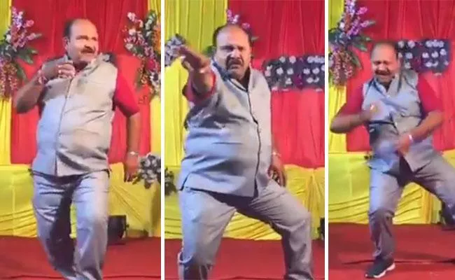 Video Viral-Indian Uncle Govinda Style Dancing - Sakshi