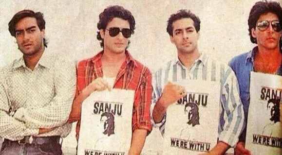 Rishi Kapoor Digs Out Old Pic Of Akshay Kumar For Promoting Ranbir Latest Movie Sanju - Sakshi