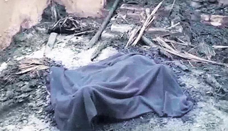 Woman molestation and burnt alive in Uttar Pradesh's Sambhal - Sakshi