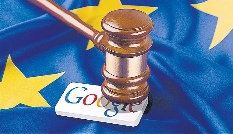 EU Fines Google $5.1 Billion in Android Antitrust Case - Sakshi