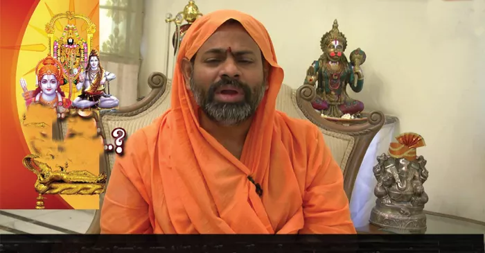 Paripoornananda Swami  Slams Kathi Mahesh Over Sriramudu Issue In Hyderabad - Sakshi